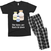 The Boys Are Back In Town  Funny Anesthesia Shirt  Anesthesiologist An Men's T-shirt Pajama Set | Artistshot