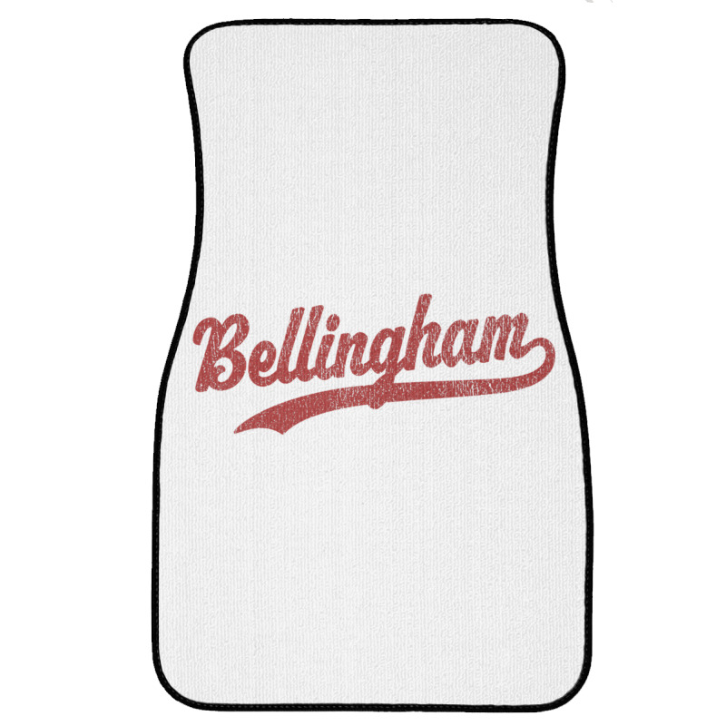 Bellingham Washington Wa Vintage Sports Graphic Premium T Shirt Front Car Mat | Artistshot