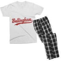 Bellingham Washington Wa Vintage Sports Graphic Premium T Shirt Men's T-shirt Pajama Set | Artistshot