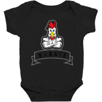 Strong Rooster Karate Martial Arts Fighter T Shirt Baby Bodysuit | Artistshot