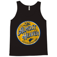 West Virginia Almost Heaven 304 Map Home Tank Top Tank Top | Artistshot