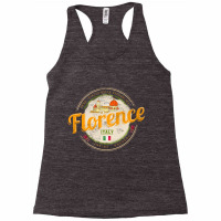 Florence Capital Of Tuscany Italy Vintage Souvenir Sweatshirt Racerback Tank | Artistshot