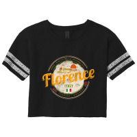 Florence Capital Of Tuscany Italy Vintage Souvenir Sweatshirt Scorecard Crop Tee | Artistshot