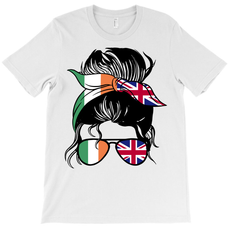 Ireland And Great Britain Mix Uk Half Irish Half British Long Sleeve T T-shirt | Artistshot