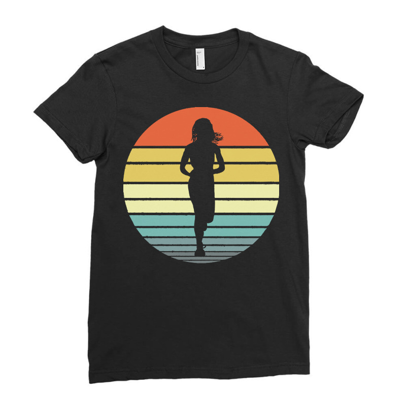 Running Women T  Shirt Running Ladies Fitted T-Shirt by sadyerippin | Artistshot