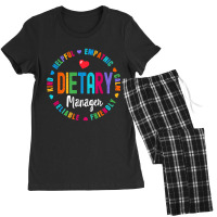 Dietary Manager Appreciation Week Healthcare Dietitian Squad Premium T Women's Pajamas Set | Artistshot