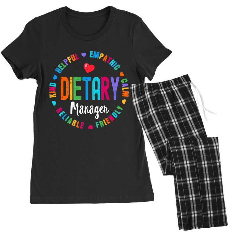 Dietary Manager Appreciation Week Healthcare Dietitian Squad Premium T Women's Pajamas Set by cm-arts | Artistshot