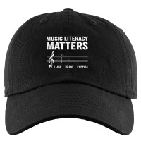 Funny Sarcastic Music Literacy Matters I Like To Eat Puppies Sweatshir Kids Cap | Artistshot