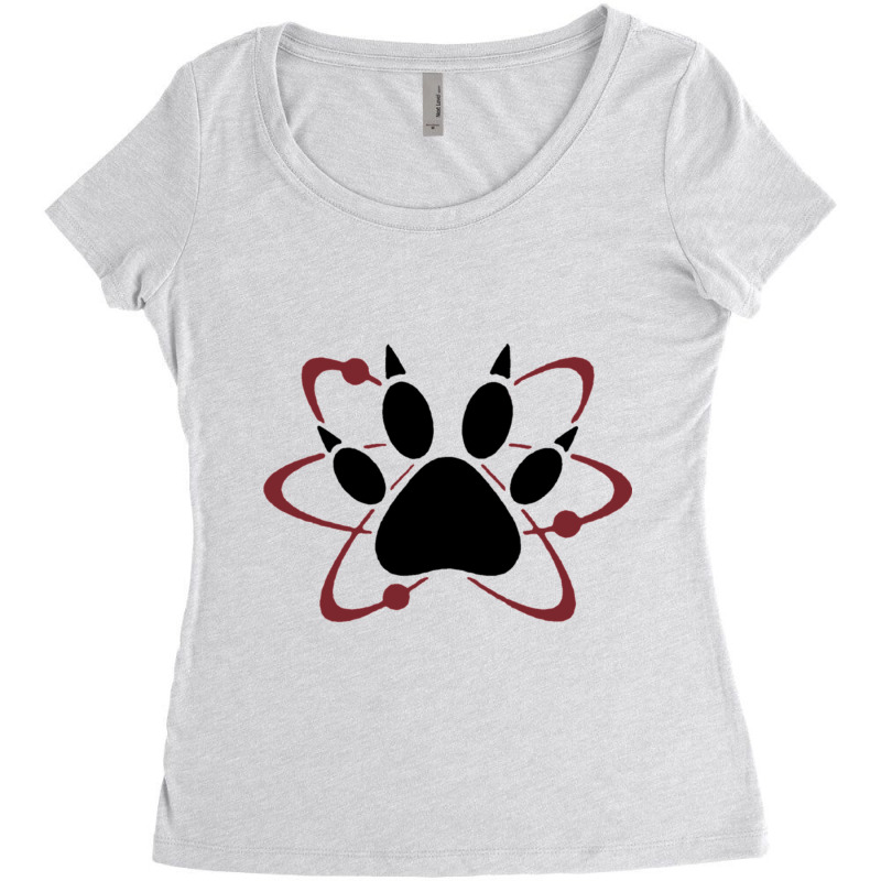 The Walking Dead - Atomic Paw Women's Triblend Scoop T-shirt by SEANMCDONOUGH | Artistshot