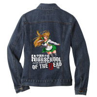 High School Of The  (hotd)  Rei Ladies Denim Jacket | Artistshot