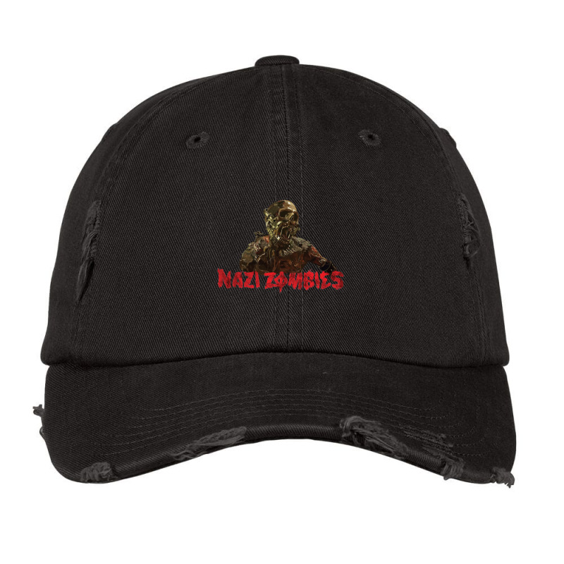 Wwii Zombies Grrrr Vintage Cap by SEANMCDONOUGH | Artistshot