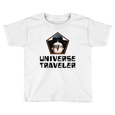 Universe Traveler Toddler T-shirt Designed By Trending Design