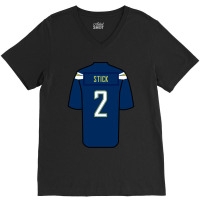 Easton Stick Jersey V-neck Tee | Artistshot