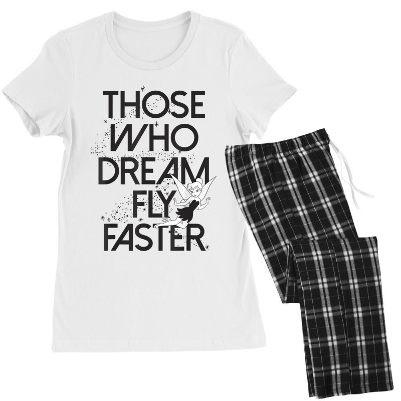 Funny Peter Pan Tinker Bell Those Who Dream Fly Faster Women's Pajamas Set by CharlizeShanon | Artistshot