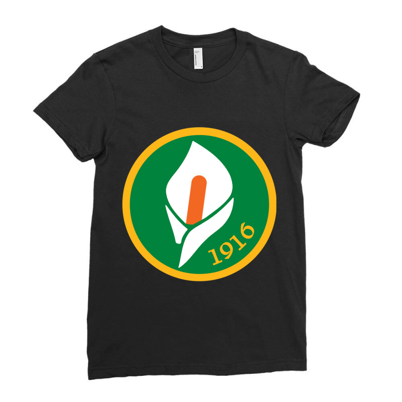 Easter Rising  1916  Easter Lily Ladies Fitted T-shirt | Artistshot