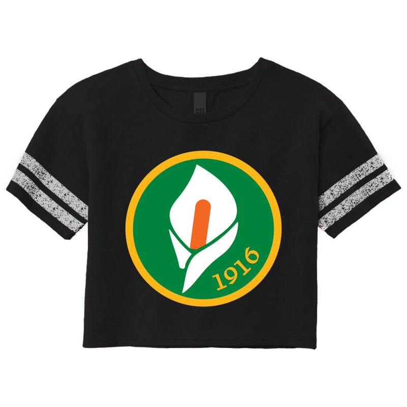 Easter Rising  1916  Easter Lily Scorecard Crop Tee | Artistshot