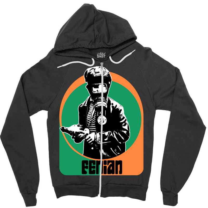 Fenian  Paddy Coyle Premium Zipper Hoodie by cm-arts | Artistshot