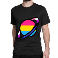 Planet Pauid  Genderfluid Panual Pride Saturn Classic T-shirt | Artistshot