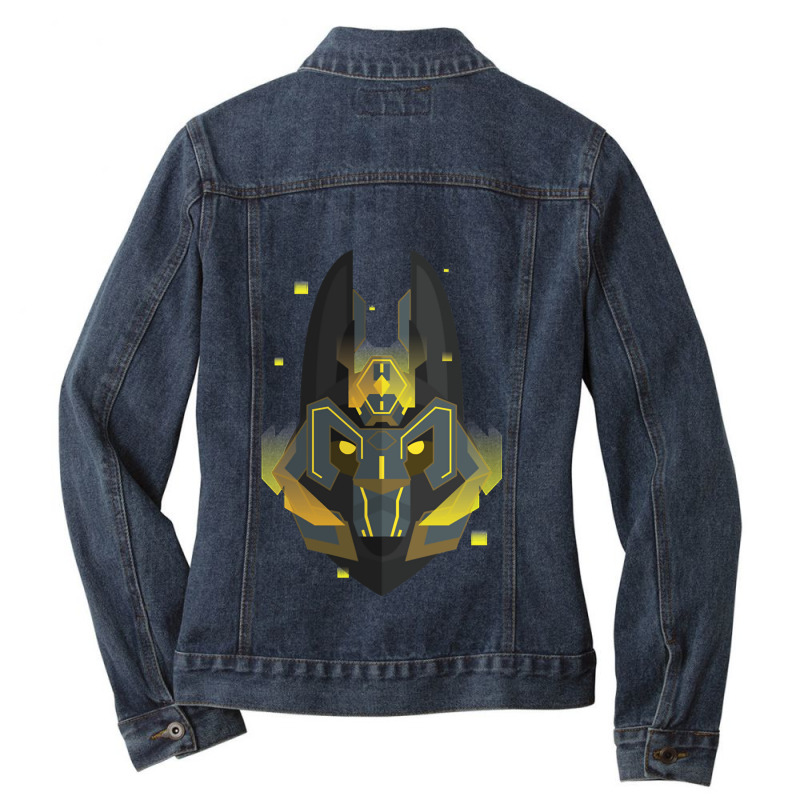 Mens My Favorite Gamer Guild Wars Ways To Master Ladies Denim Jacket by cm-arts | Artistshot