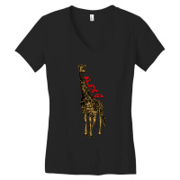 Alex G God Save The Animals Giraffe183 Women's V-neck T-shirt | Artistshot