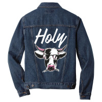 Holy Funny Cow Sweatshirt Men Denim Jacket | Artistshot