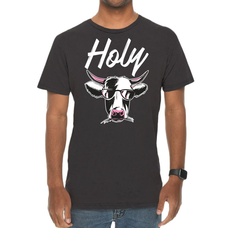 Holy Funny Cow Sweatshirt Vintage T-shirt | Artistshot