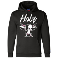 Holy Funny Cow Sweatshirt Champion Hoodie | Artistshot