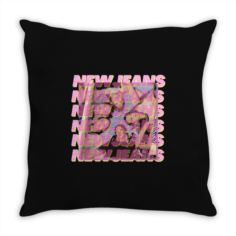 Newjeans Aesthetic Design! Throw Pillow | Artistshot