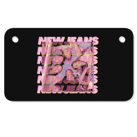 Newjeans Aesthetic Design! Motorcycle License Plate | Artistshot