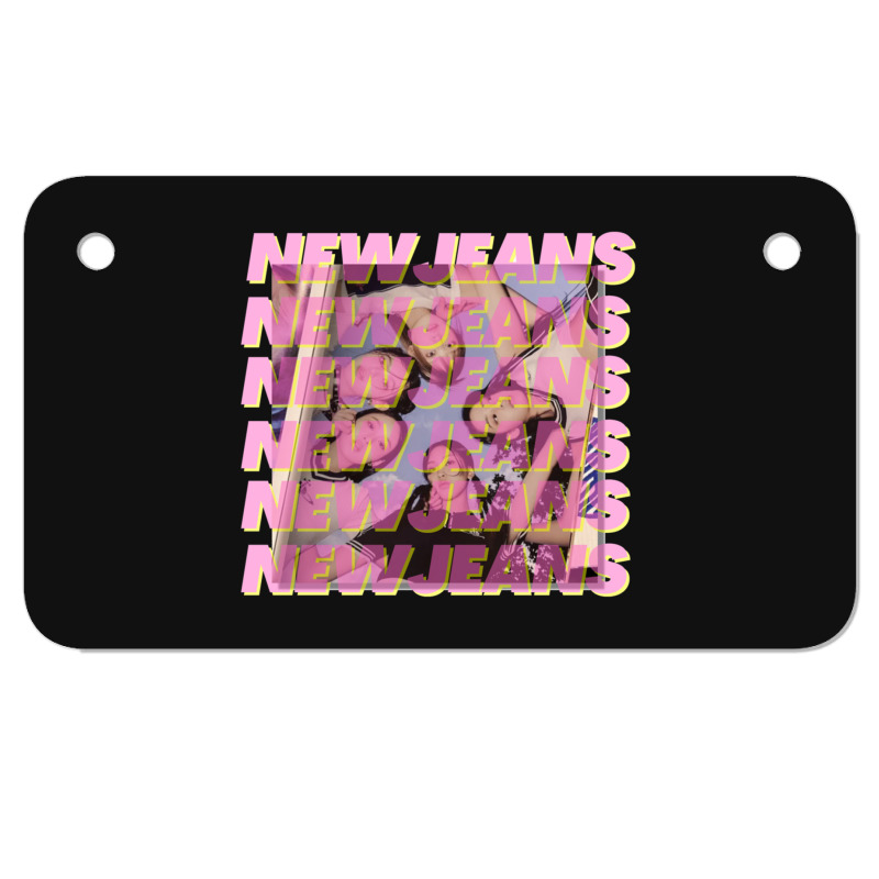 Newjeans Aesthetic Design! Motorcycle License Plate | Artistshot