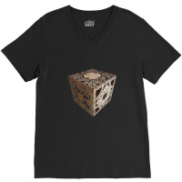 Cenobite Lament Configuration Puzzle Box V-neck Tee | Artistshot