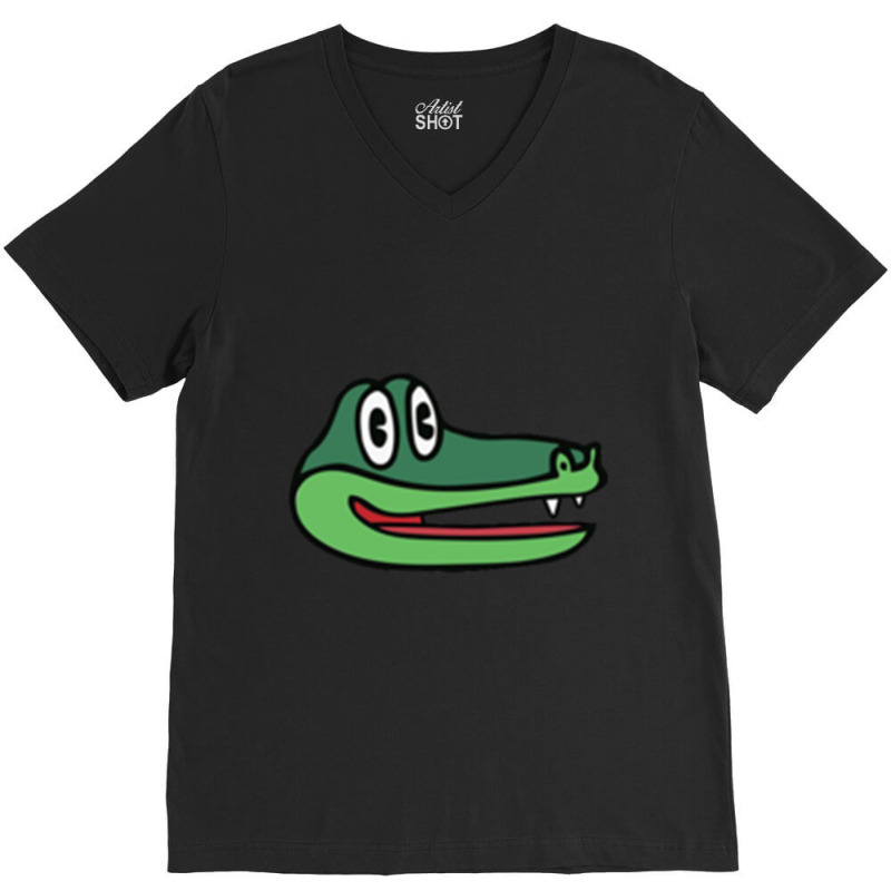 King Gizzard _amp_amp_ The Lizard Wizard, Lizard Head V-Neck Tee by HISHIMUCHILDRESS | Artistshot