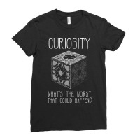 Curiosity Killed... Ladies Fitted T-shirt | Artistshot