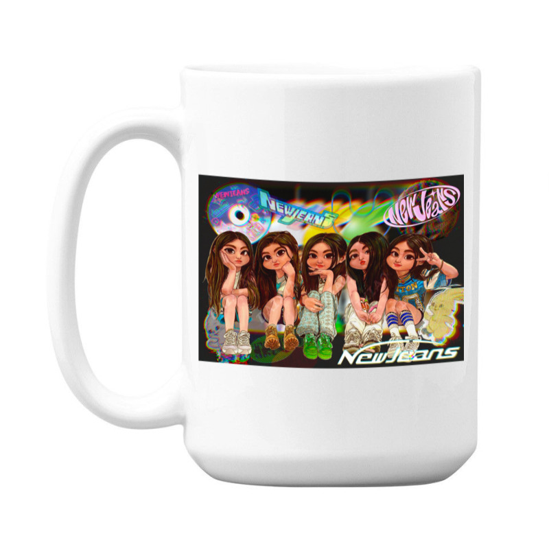 Newjeans  Group 15 Oz Coffee Mug | Artistshot