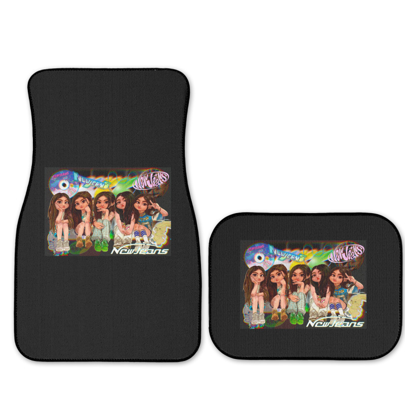 Newjeans  Group Full Set Car Mats | Artistshot