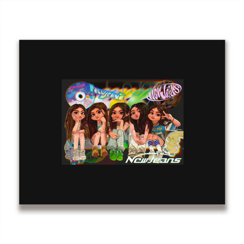 Newjeans  Group Metal Print Horizontal | Artistshot