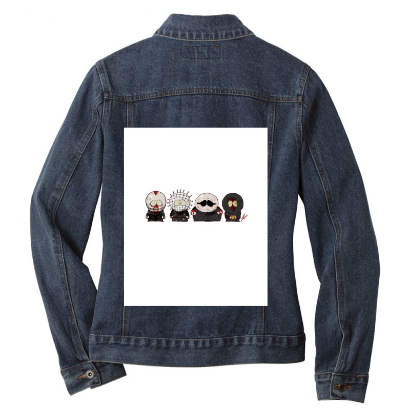 Helldudes Graphic Ladies Denim Jacket by cm-arts | Artistshot