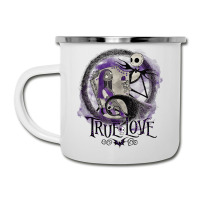 Funny Nightmare Before Christmas Valentines Jack True Love Camper Cup | Artistshot