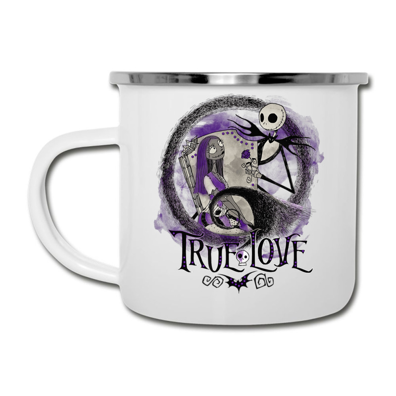 Funny Nightmare Before Christmas Valentines Jack True Love Camper Cup | Artistshot