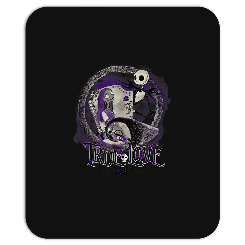 Funny Nightmare Before Christmas Valentines Jack True Love Mousepad | Artistshot