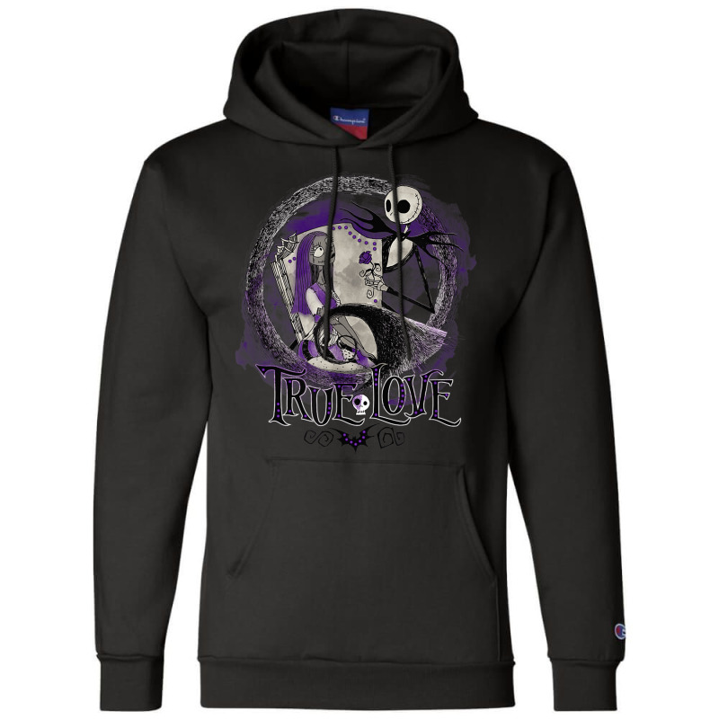 Funny Nightmare Before Christmas Valentines Jack True Love Champion Hoodie | Artistshot