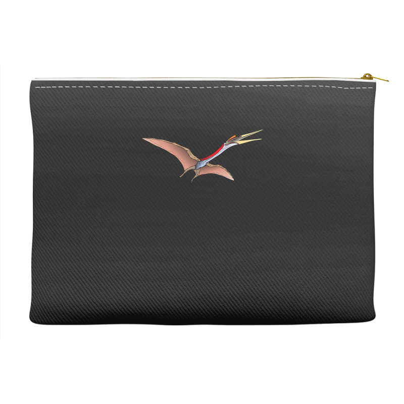 Quetzalcoatlus Pterosaur Dinosaur Classic Premium Accessory Pouches | Artistshot