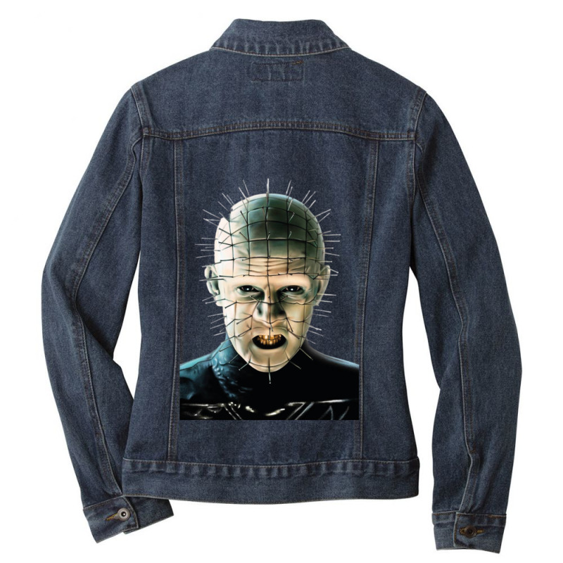 Hellraiser  6 Ladies Denim Jacket by cm-arts | Artistshot