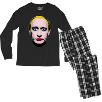 Banned In Russia Putin In Drag Men's Long Sleeve Pajama Set | Artistshot