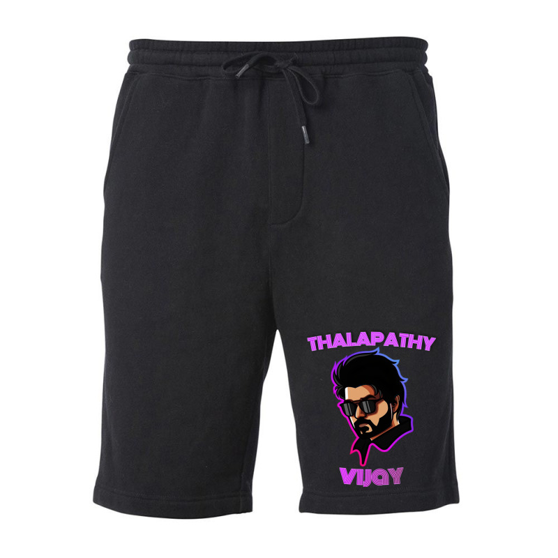 Master Thalapathy Vijay Illustration Triblend Fleece Short by cm-arts | Artistshot