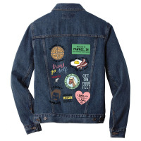 Parks And Recreation Tv Show Art Tote Bag Men Denim Jacket | Artistshot