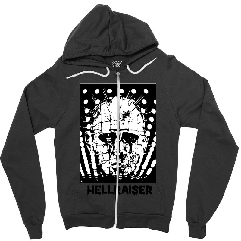 Hellraiser  12 Zipper Hoodie by cm-arts | Artistshot