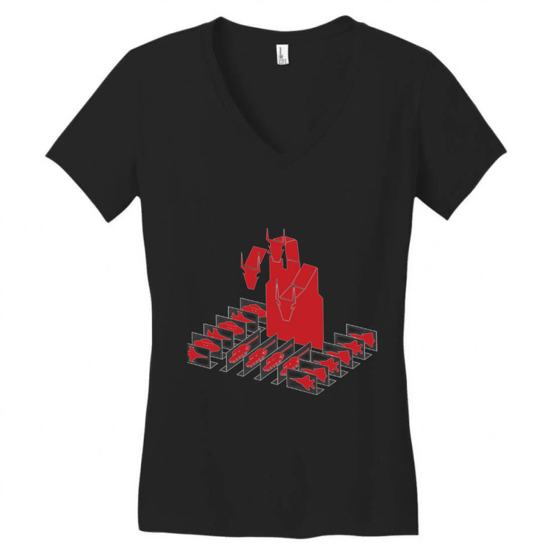 Geedorah Women's V-Neck T-Shirt by cm-arts | Artistshot