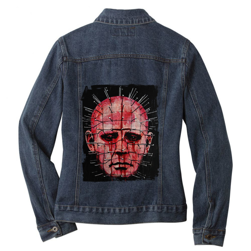 Hellraiser  14 Ladies Denim Jacket by cm-arts | Artistshot