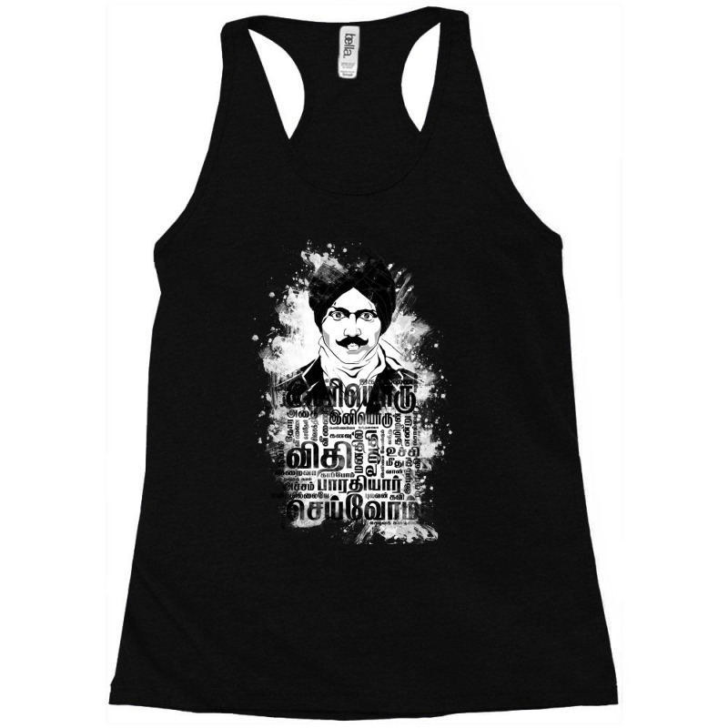 Mustache  Bharati Tamil Racerback Tank by cm-arts | Artistshot